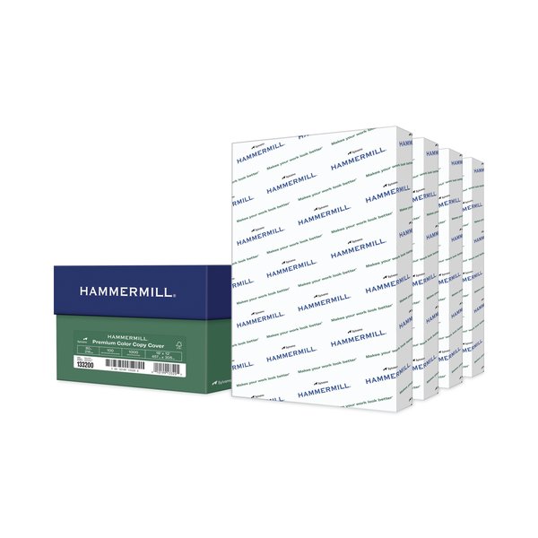 Hammermill Hammermill Printer Paper, 80lb Premium Color Copy Cover, 100 Bright, 18x12, 4 Ream, 1000 Sheets 133200
